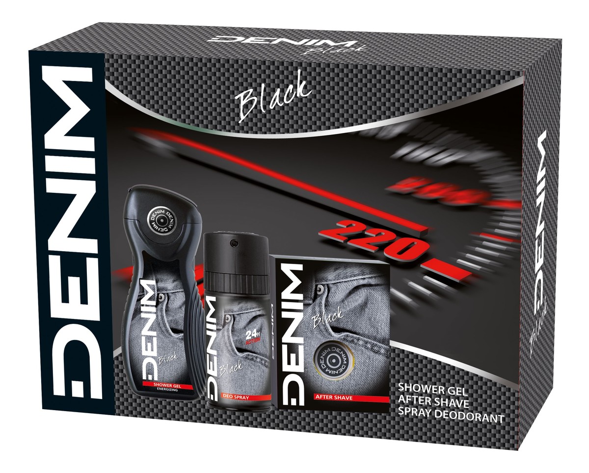 Zestaw prezentowy (Woda po goleniu 100ml + Deo spray 150ml + Żel pod prysznic 250ml)
