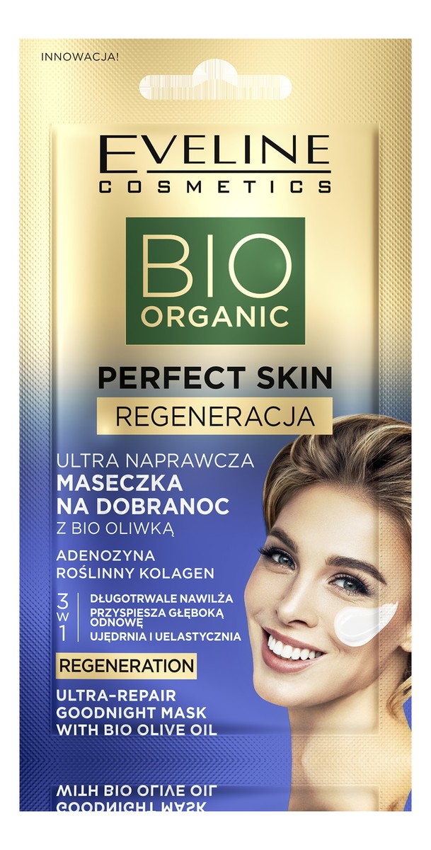 Perfect Skin Ultra Naprawcza Maseczka na dobranoc z bio oliwką