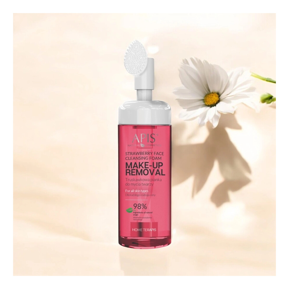 Apis Home terapis truskawkowa pianka do mycia twarzy 150ml