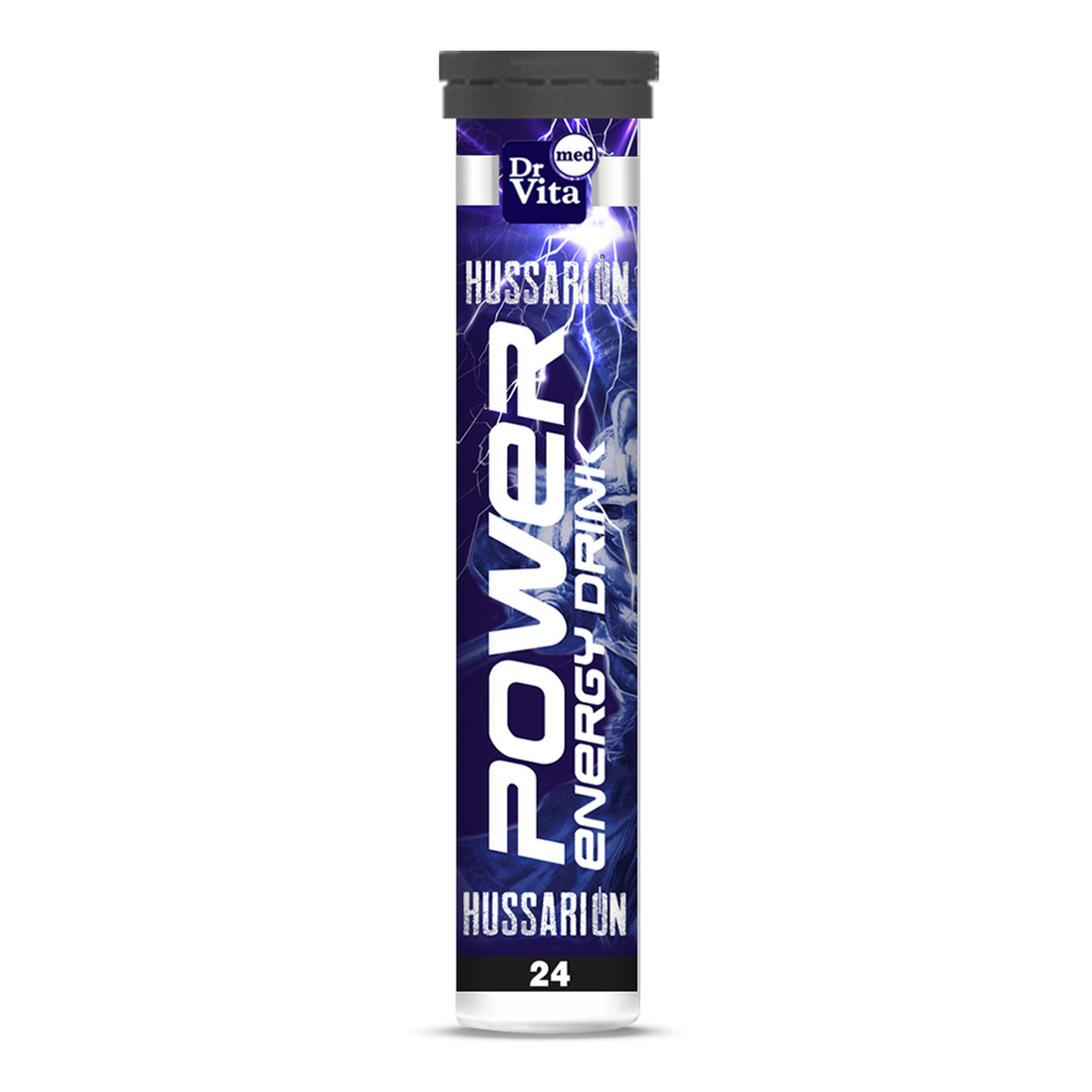 Dr Vita Hussarion power energy drink suplement diety 24 tabletki musujące