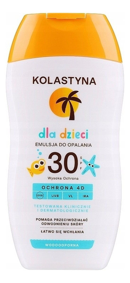 DLA DZIECI I NIEMOWLAT EMULSJA DO OPALANIA SPF 30