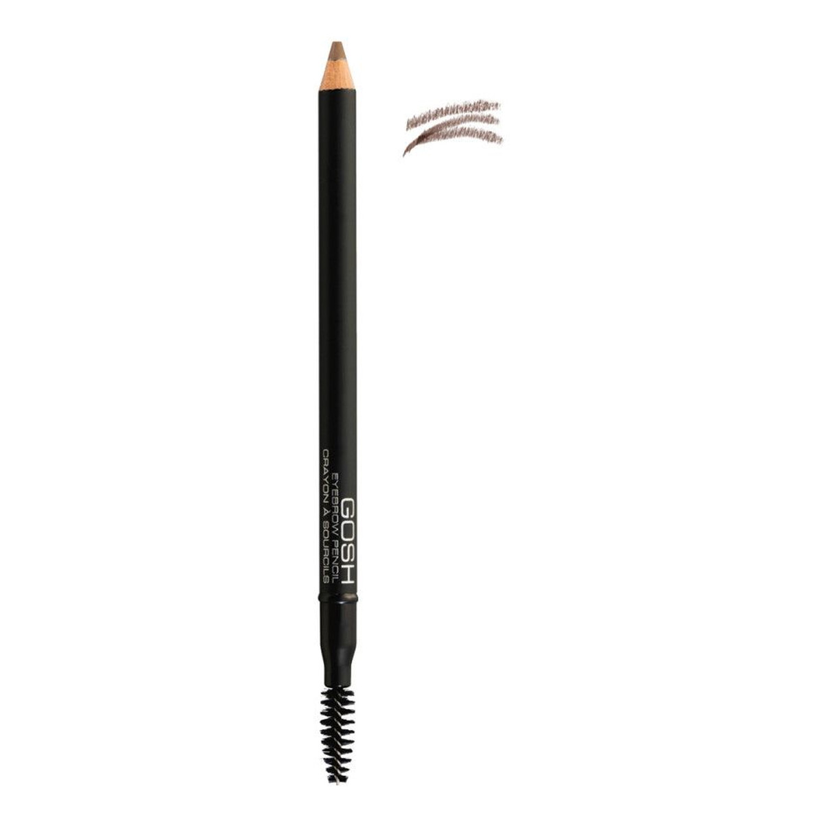 Gosh Eyebrow Pencil kredka do brwi ze szczoteczką