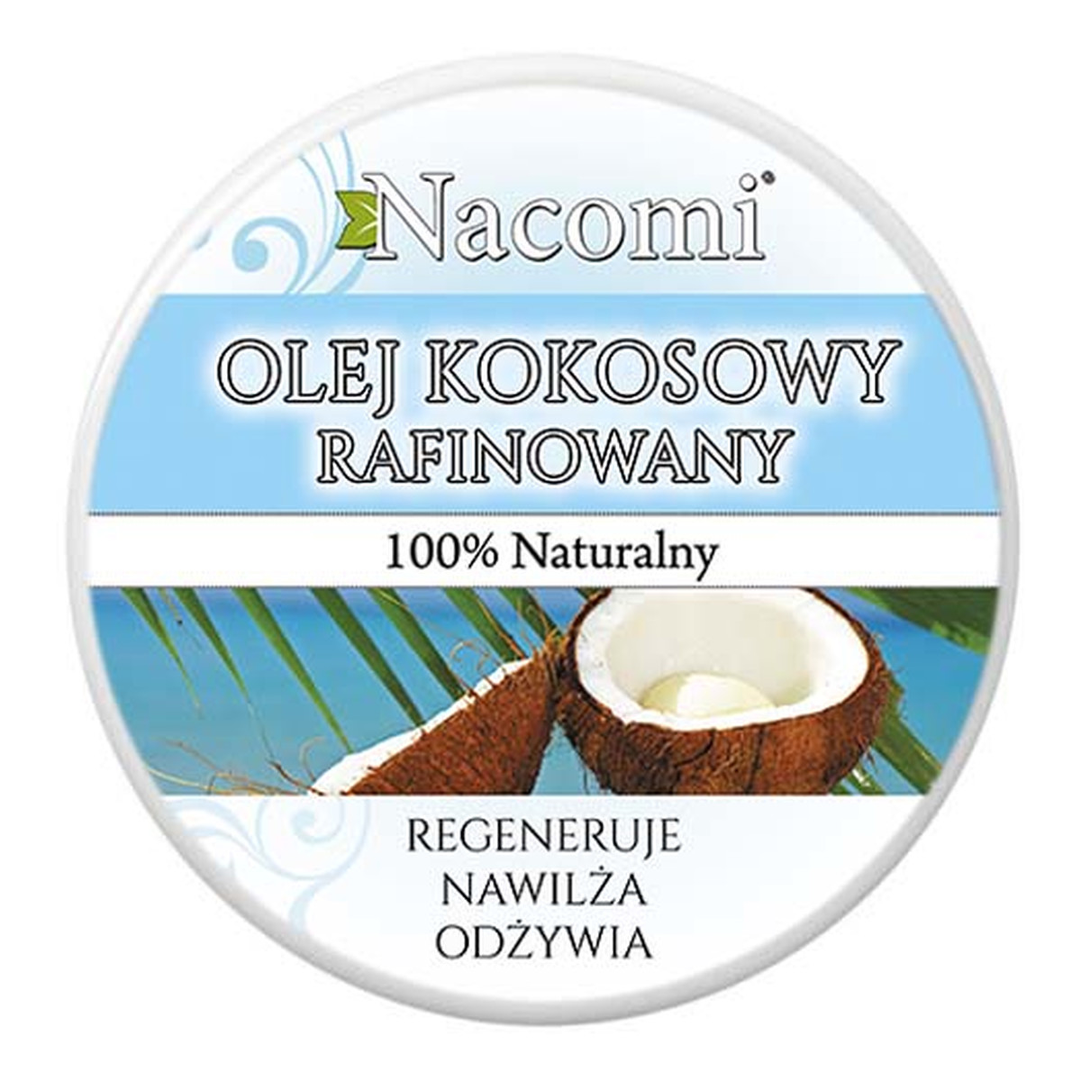Nacomi Oil Olej Kokosowy Rafinowany 200ml