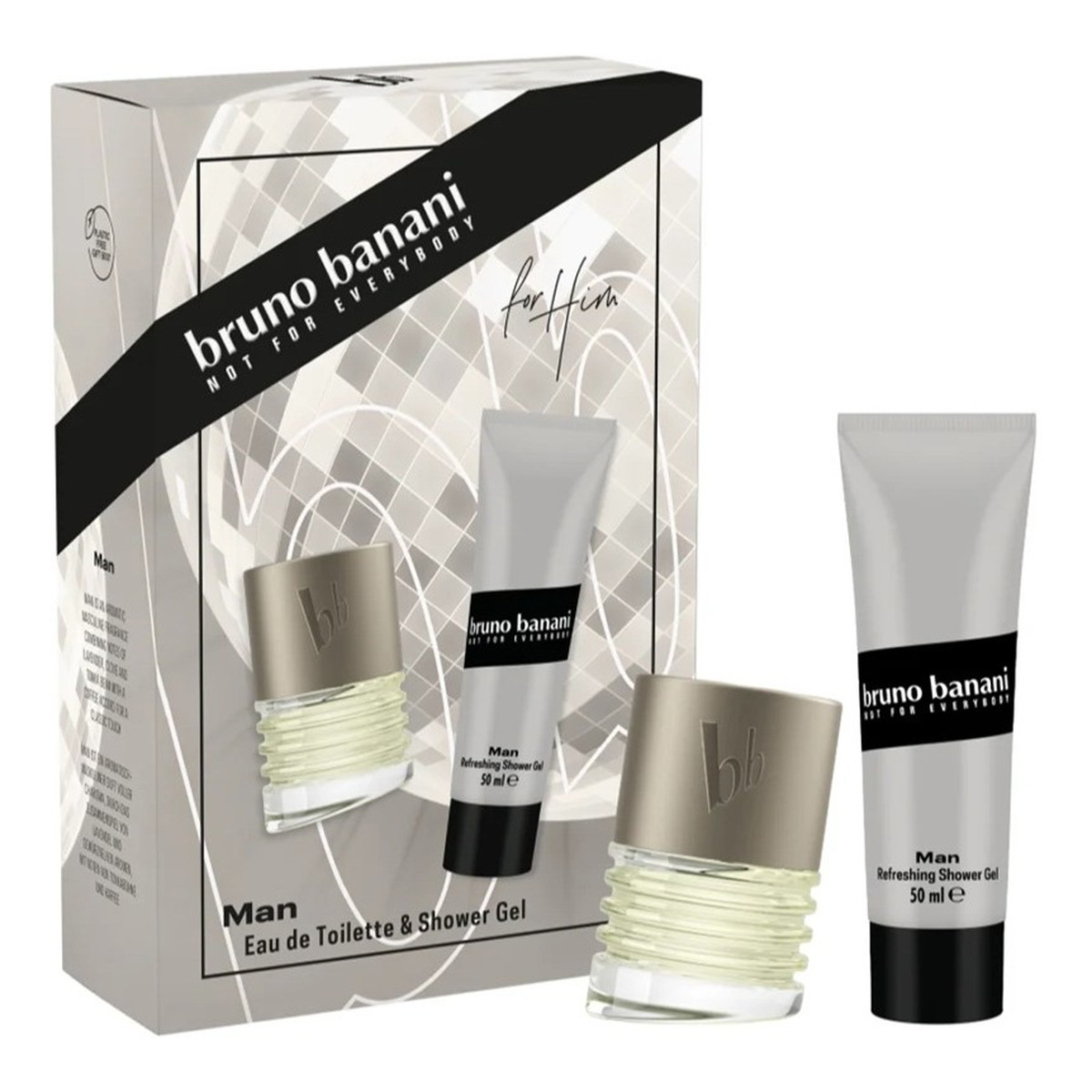 Bruno Banani Man Zestaw woda toaletowa spray 30ml + żel pod prysznic 50ml