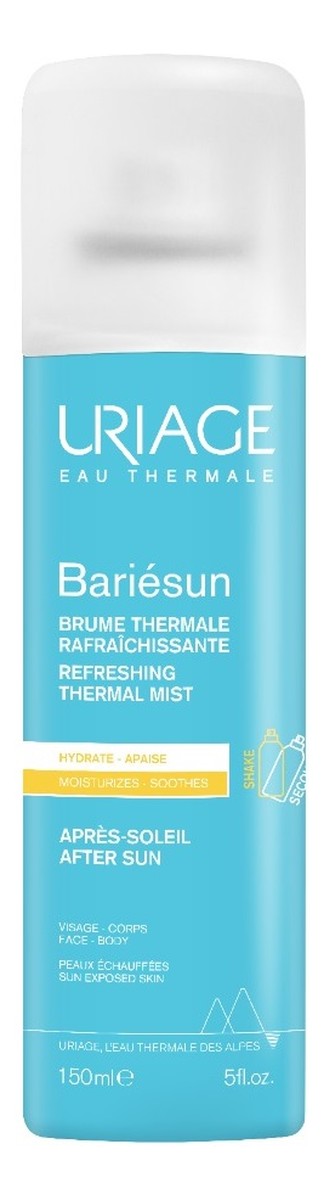 Bariesun refreshing thermal mist łagodzący spray po opalaniu