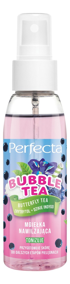 Mgiełka nawilżająco-tonizująca butterfly tea, erytrytol + dzikie indygo 100 ml