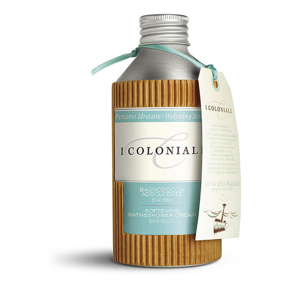 I Coloniali Softening Bath And Shower Cream Relaksująco-nawilżający krem do kąpieli z wyciągiem z bambusa 500ml