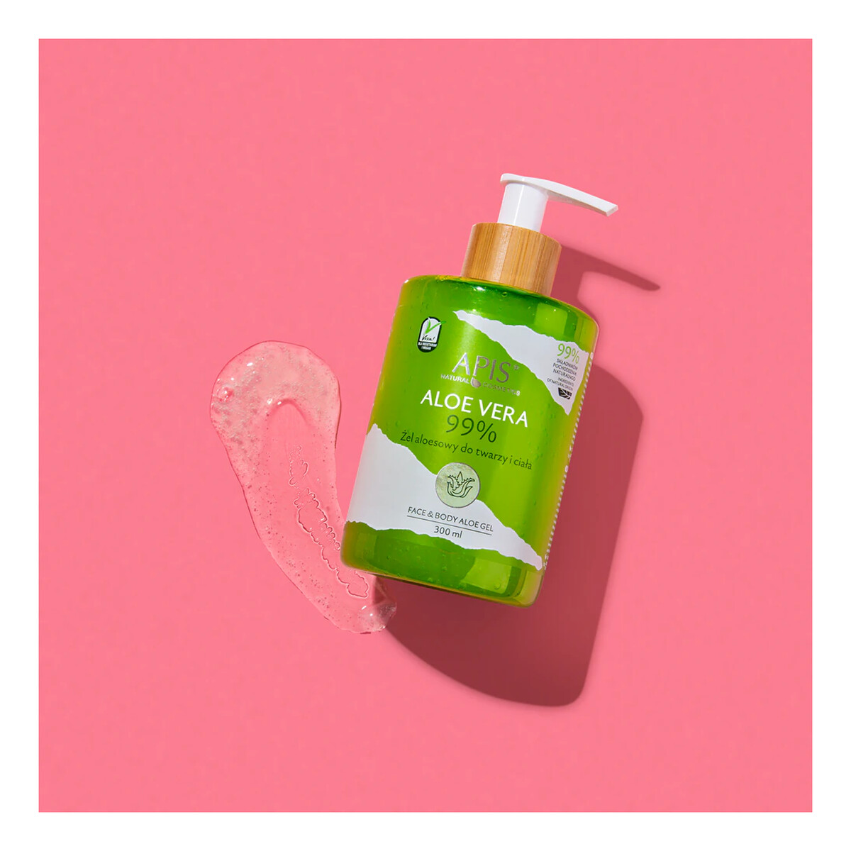 Apis Aloe Vera Natural 99% Żel aloesowy do twarzy i ciała 300ml