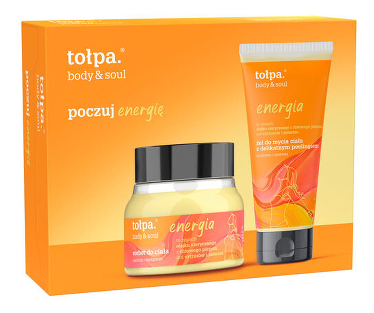 Zestaw prezentowy Energia Sorbet do ciała 250ml + Żel do mycia ciała 200ml