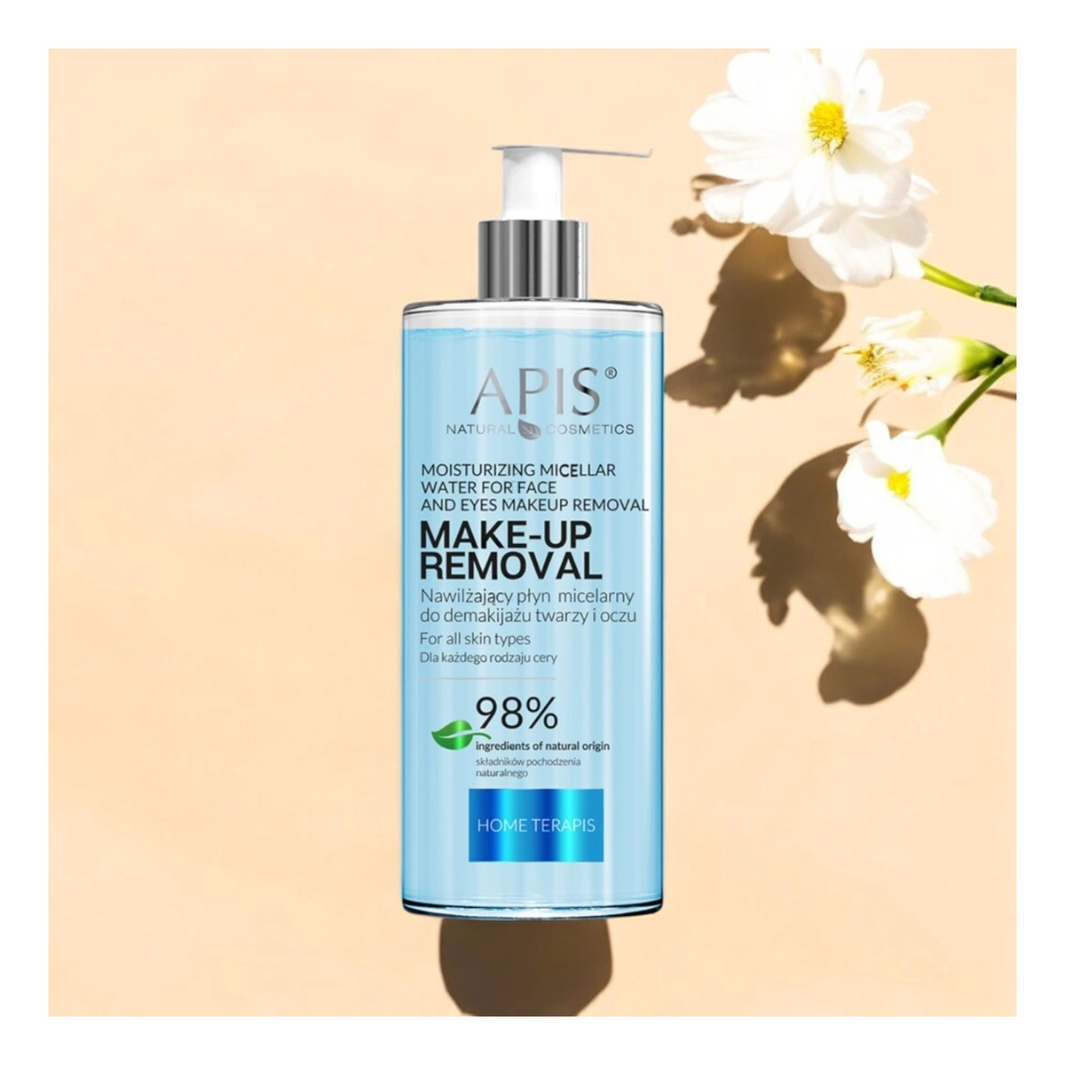 Nawilżający Płyn Micelarny Do Demakijażu Twarzy I Oczu