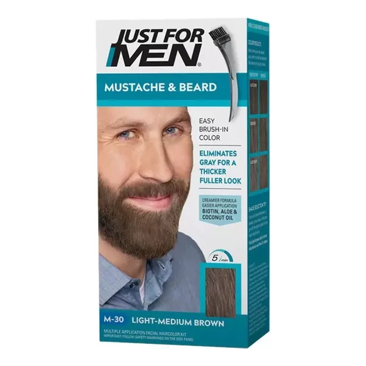 Just For Man Mustache & Beard Żel koloryzujący Do Brody i Wąsów 28g