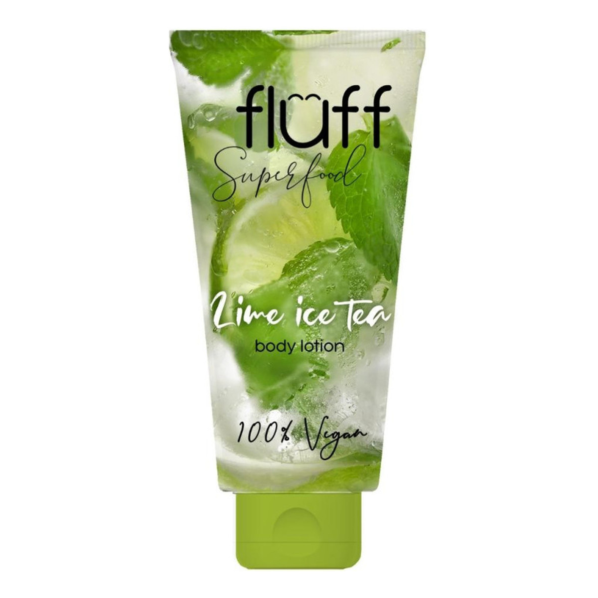 Fluff Lime Ice Tea Body Lotion Balsam do ciała, Mrożona Herbata z Limonką 150ml