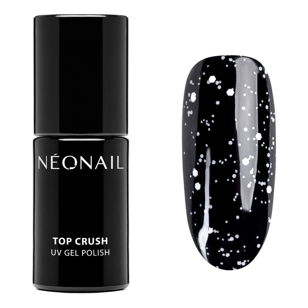 NeoNail Top crush white gloss top hybrydowy 7.2ml