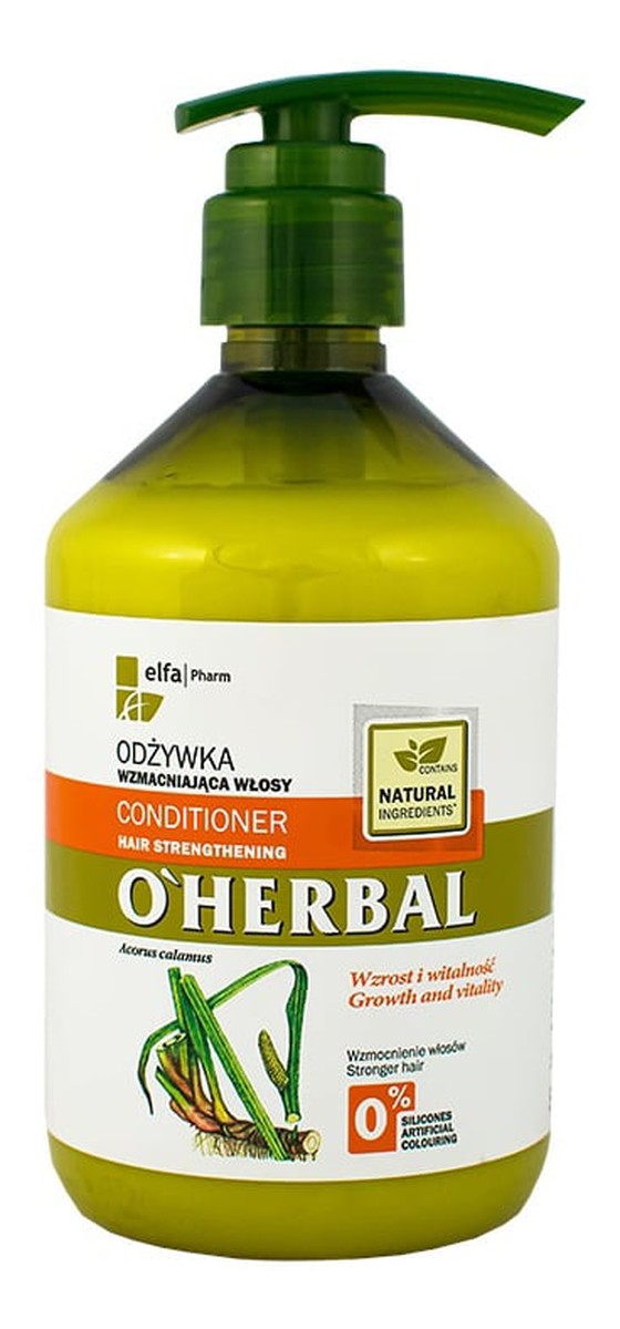 Odżywka do włosów osłabionych z korzeniem tataraku