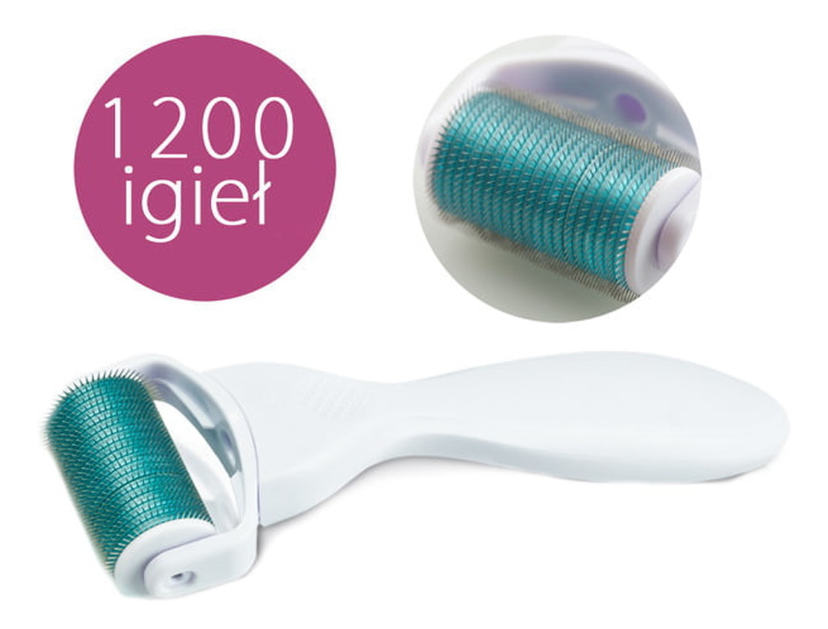 Derma Roller 1200 - 3.0 mm mezoterapia igłowa