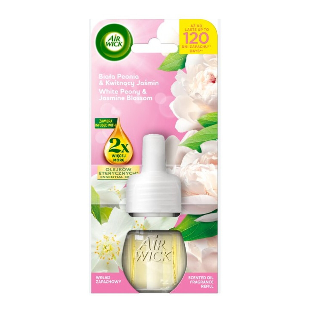 Air Wick Essential Oils Wkład do elektrycznego odświeżacza księżycowa lilia 19ml