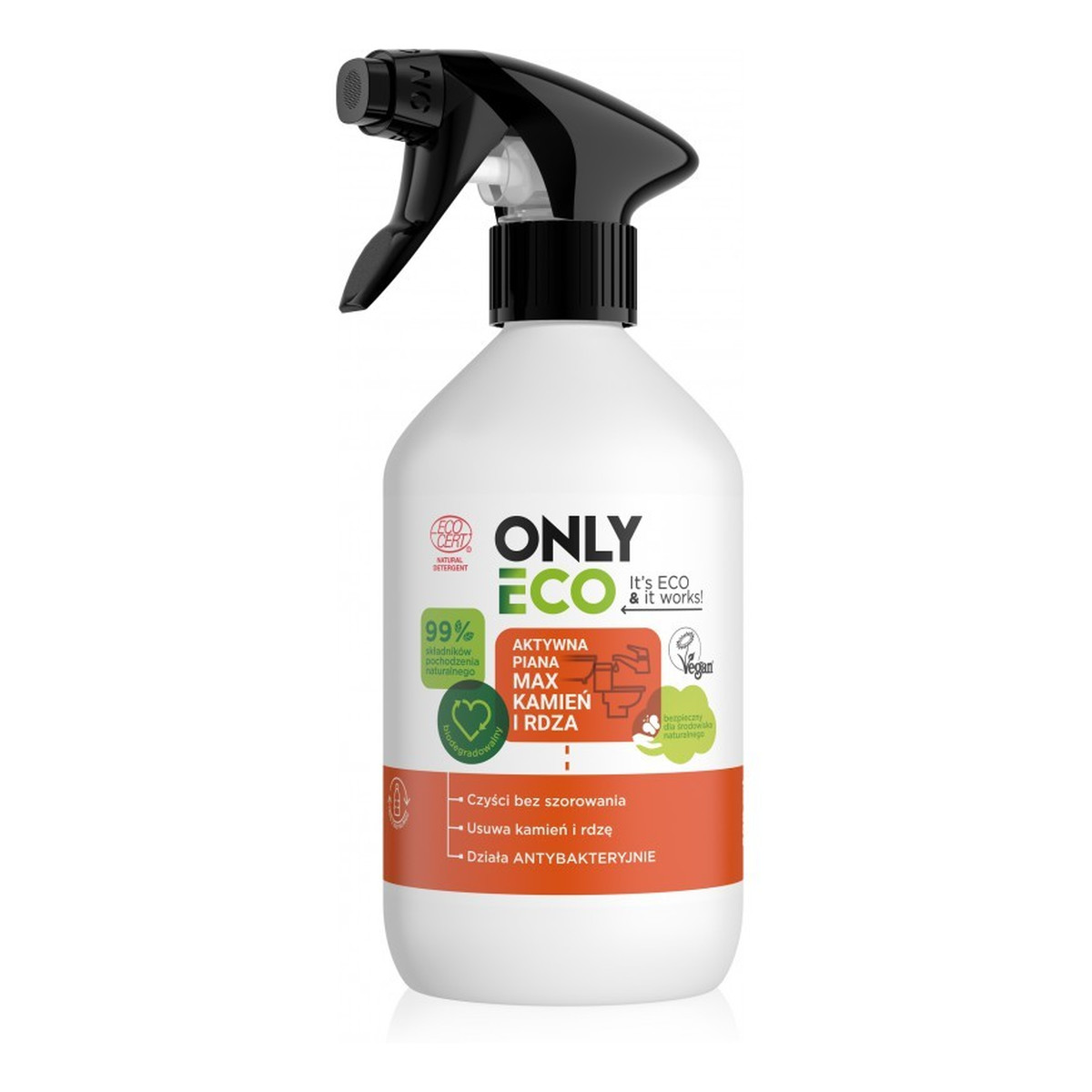 OnlyEco Aktywna piana MAX kamień i rdza 500ml