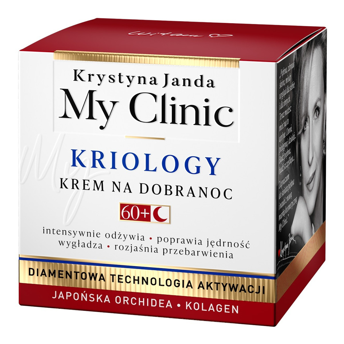 Janda My Clinic Kriology Krem do twarzy na noc 60+ 50ml
