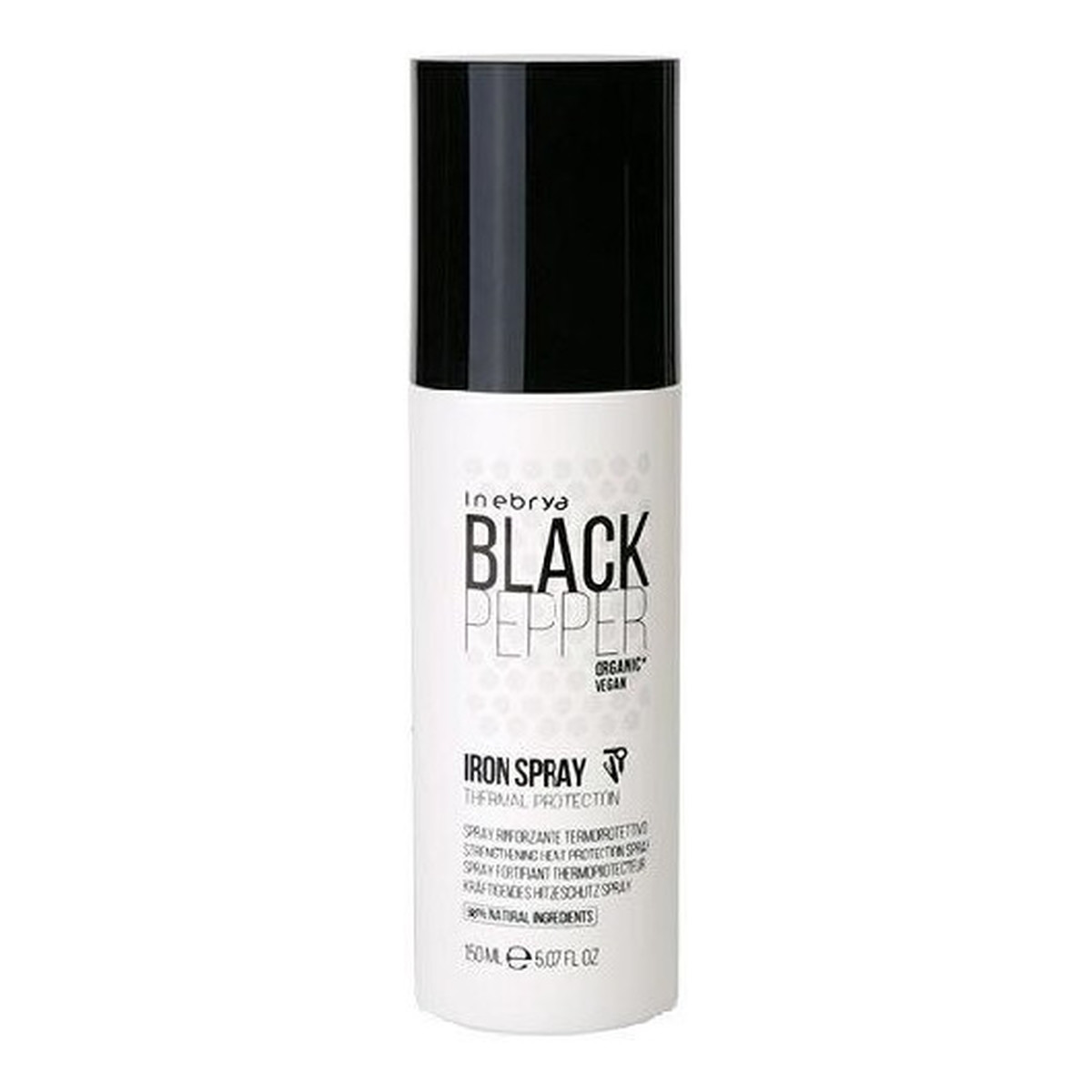 Inebrya Black Pepper Iron spray do włosów wzmacniający do ochrony termicznej 150ml