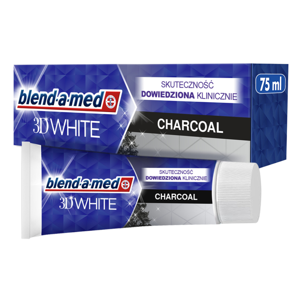 Blend-a-med 3D White Pasta do zębów White Charcoal 75ml