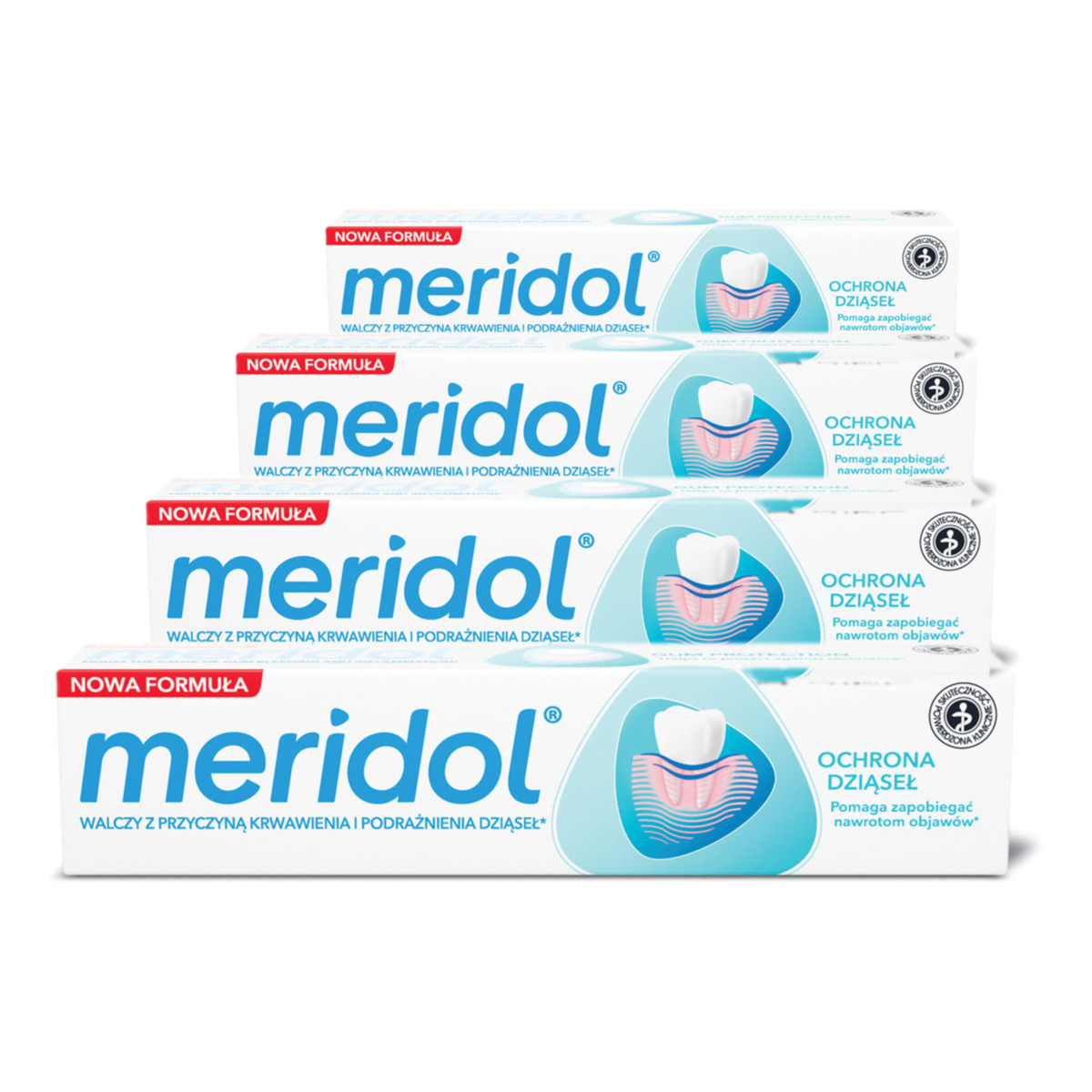 Meridol Pasta Do Zębów 4x75ml