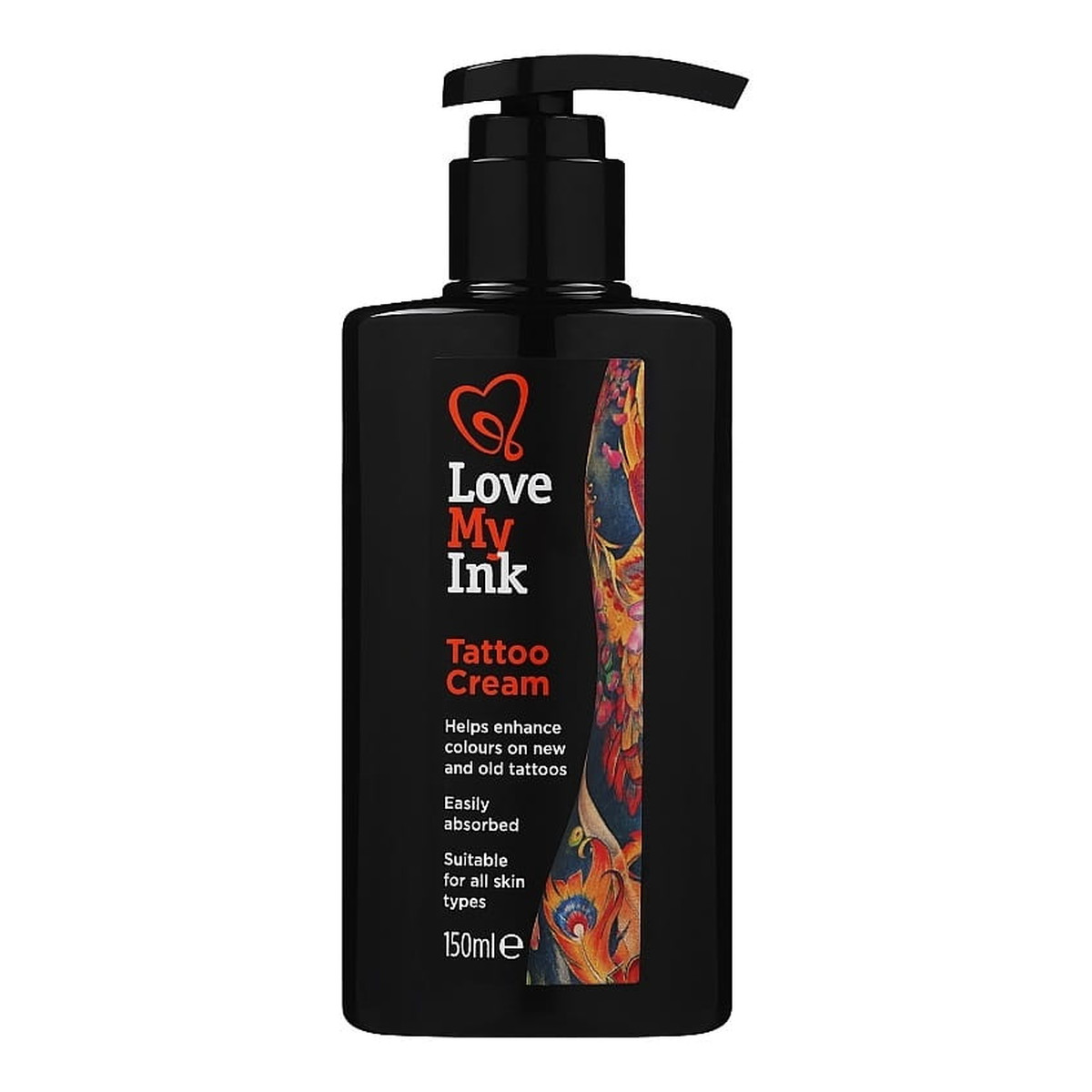 Love My Ink KREM DO CIALA OCHRONNY do pielęgnacji TATUAZU 150ml