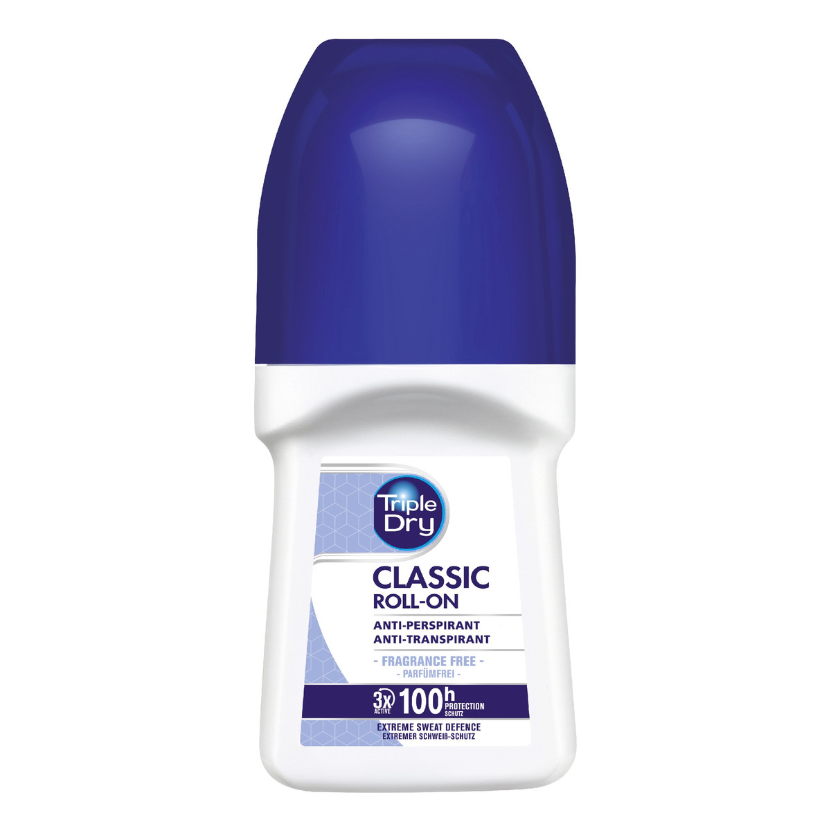 Triple Dry Classic Antyperspirant roll-on 100h 50ml