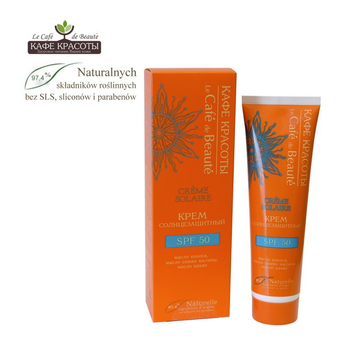 Le Cafe de Beaute Kafe Krasoty KREM DO OPALANIA SPF 50 100ml