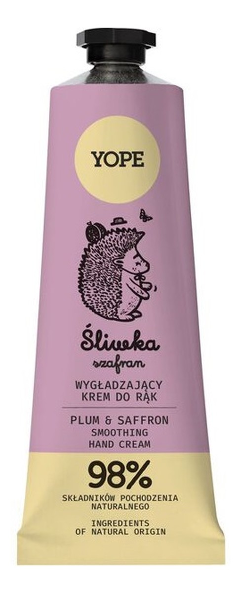 wygładzający krem do rąk Śliwka & Szafran