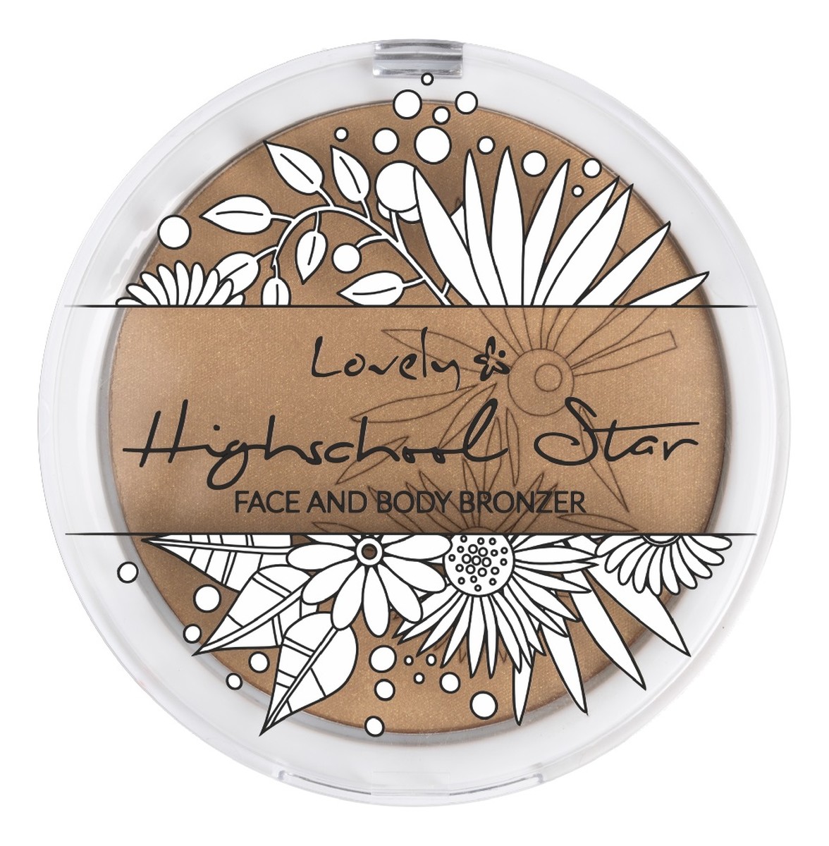 Highschool star bronzer satynowy bronzer do twarzy i ciała