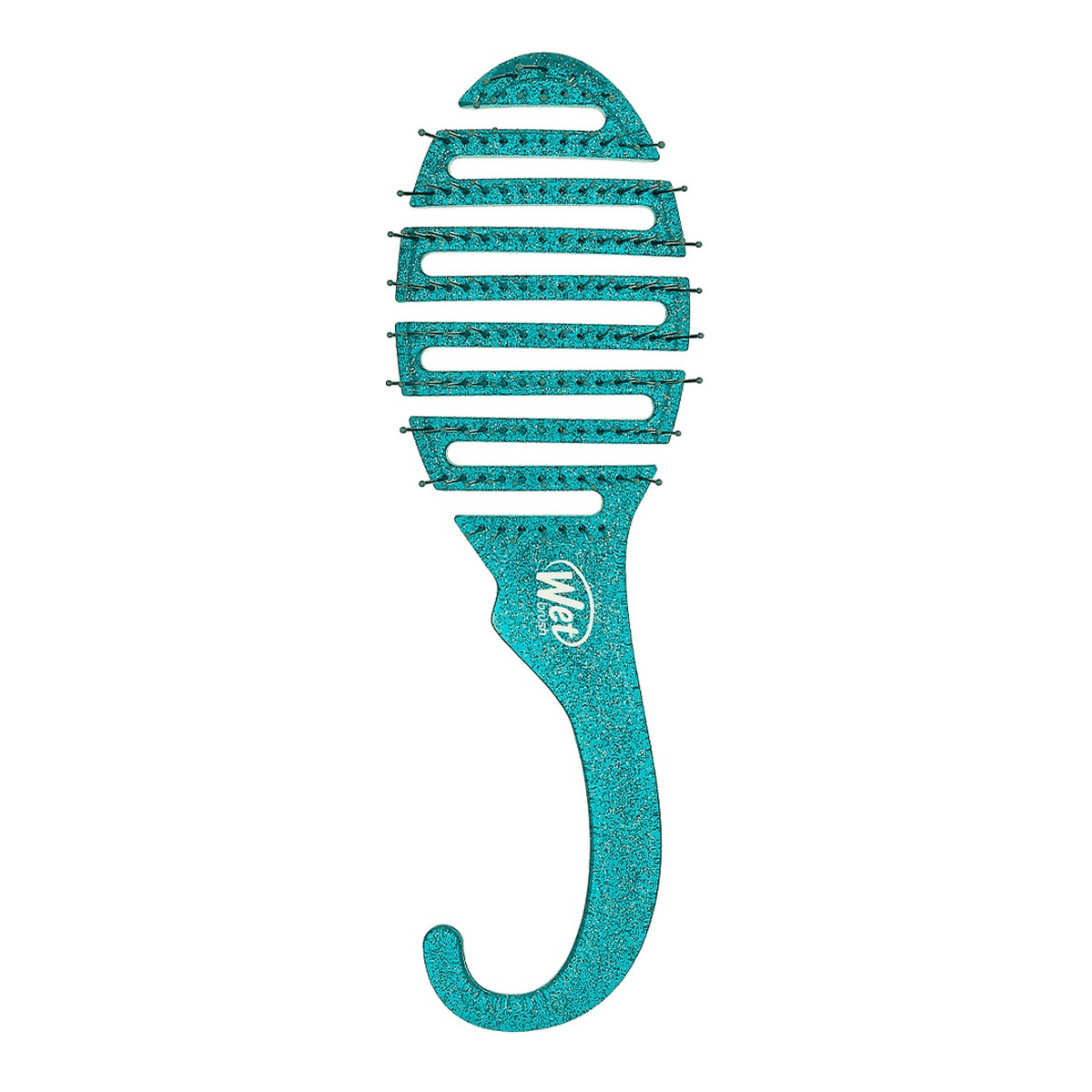 Wet Brush Shower detangler szczotka do rozczesywania włosów pod prysznicem teal glitter