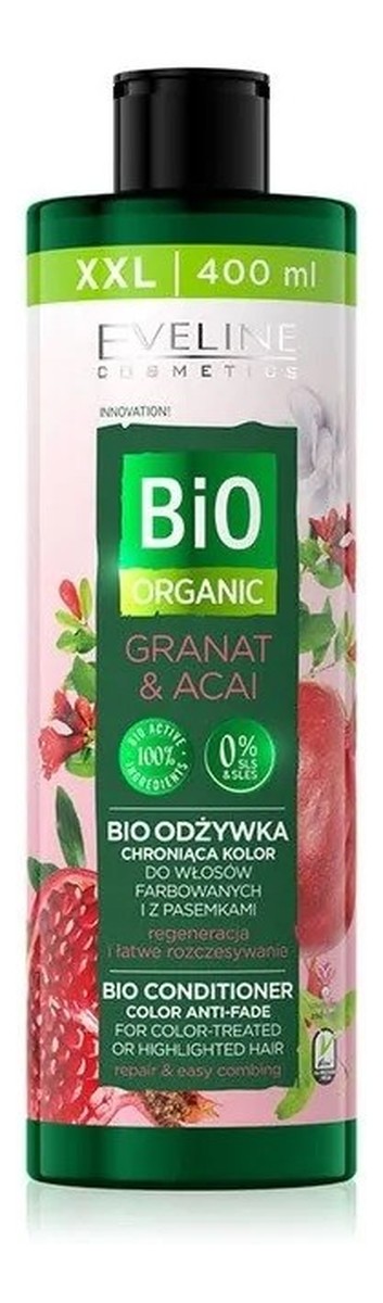 Granat & Acai Bio Odżywka chroniąca kolor - włosy farbowane i z pasemkami