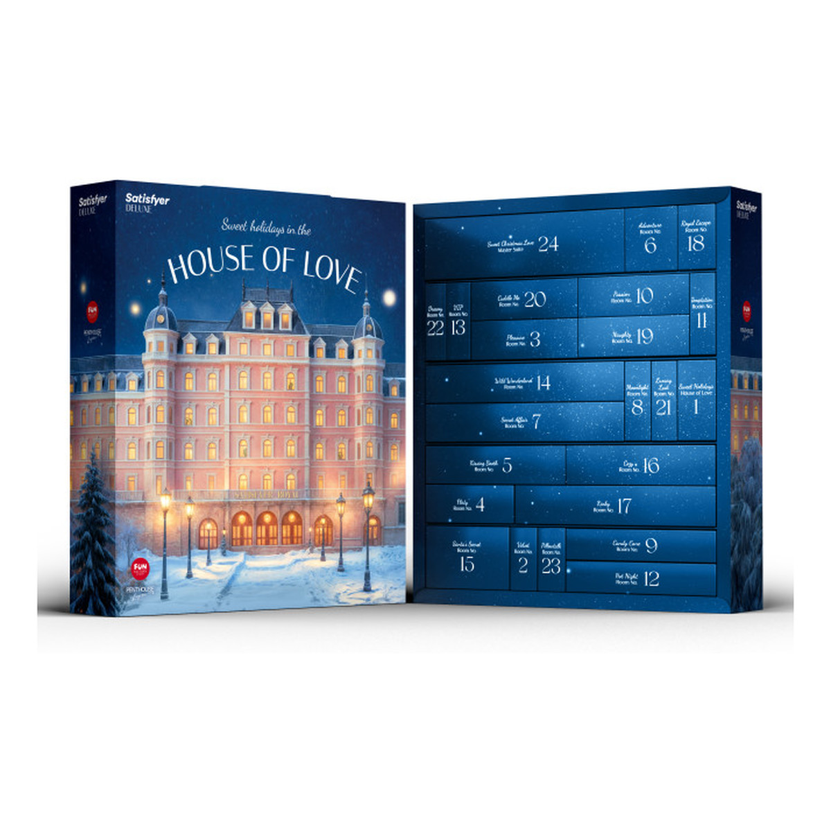 Satisfyer Advent calendar 2025 kalendarz adwentowy deluxe 24szt.