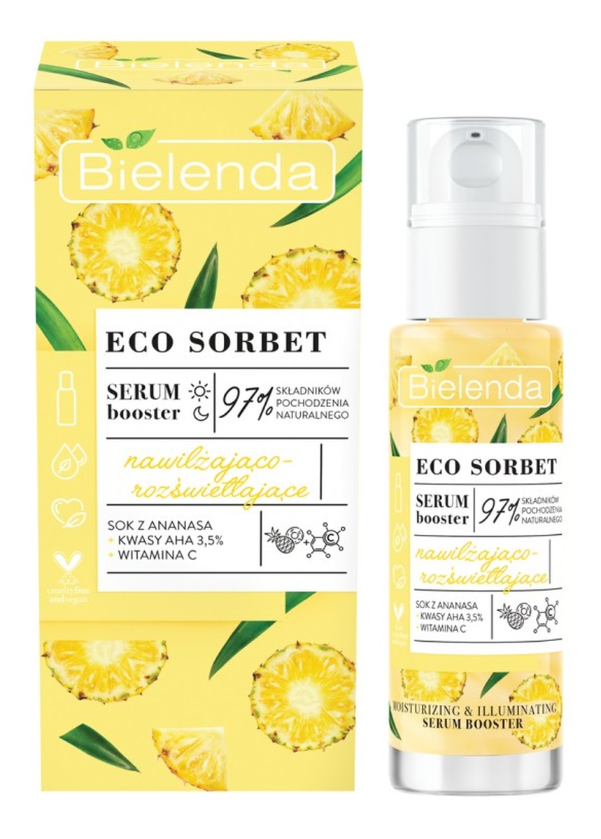 Ananas Serum booster nawilżająco-rozświetlający