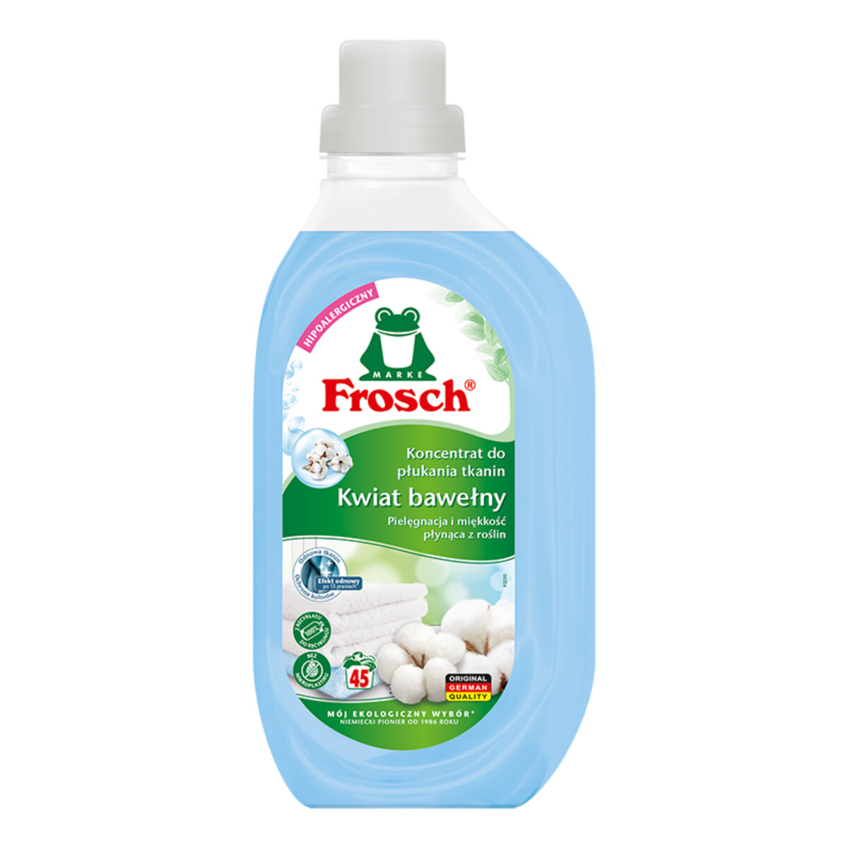 Frosch Koncentrat do płukania tkanin Kwiat Bawełny 900ml