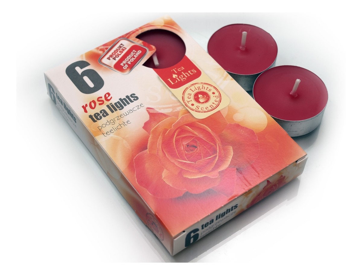 PODGRZEWACZE RÓŻA 6 szt.