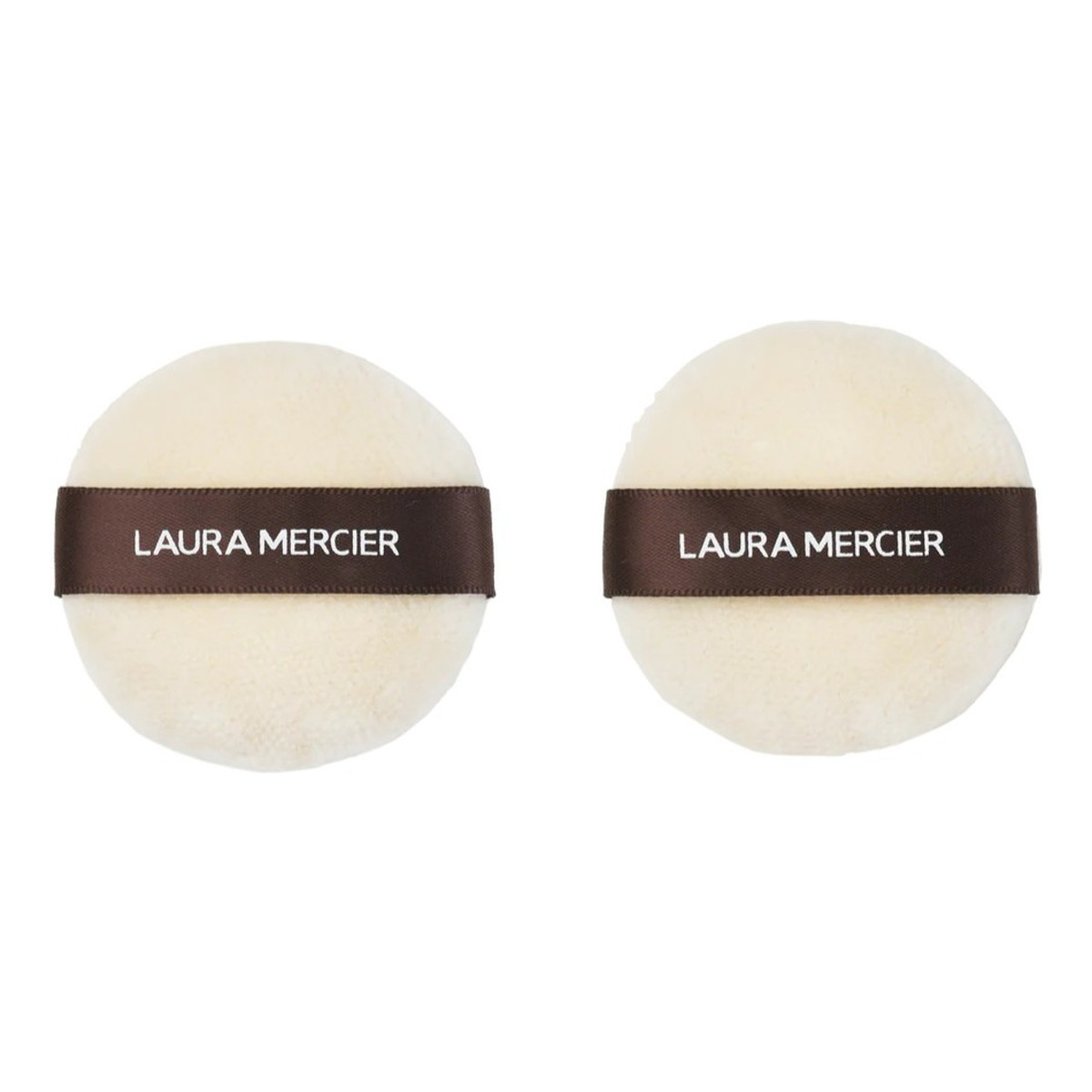 Laura Mercier Medium velour puff puszek do pudru 2szt.