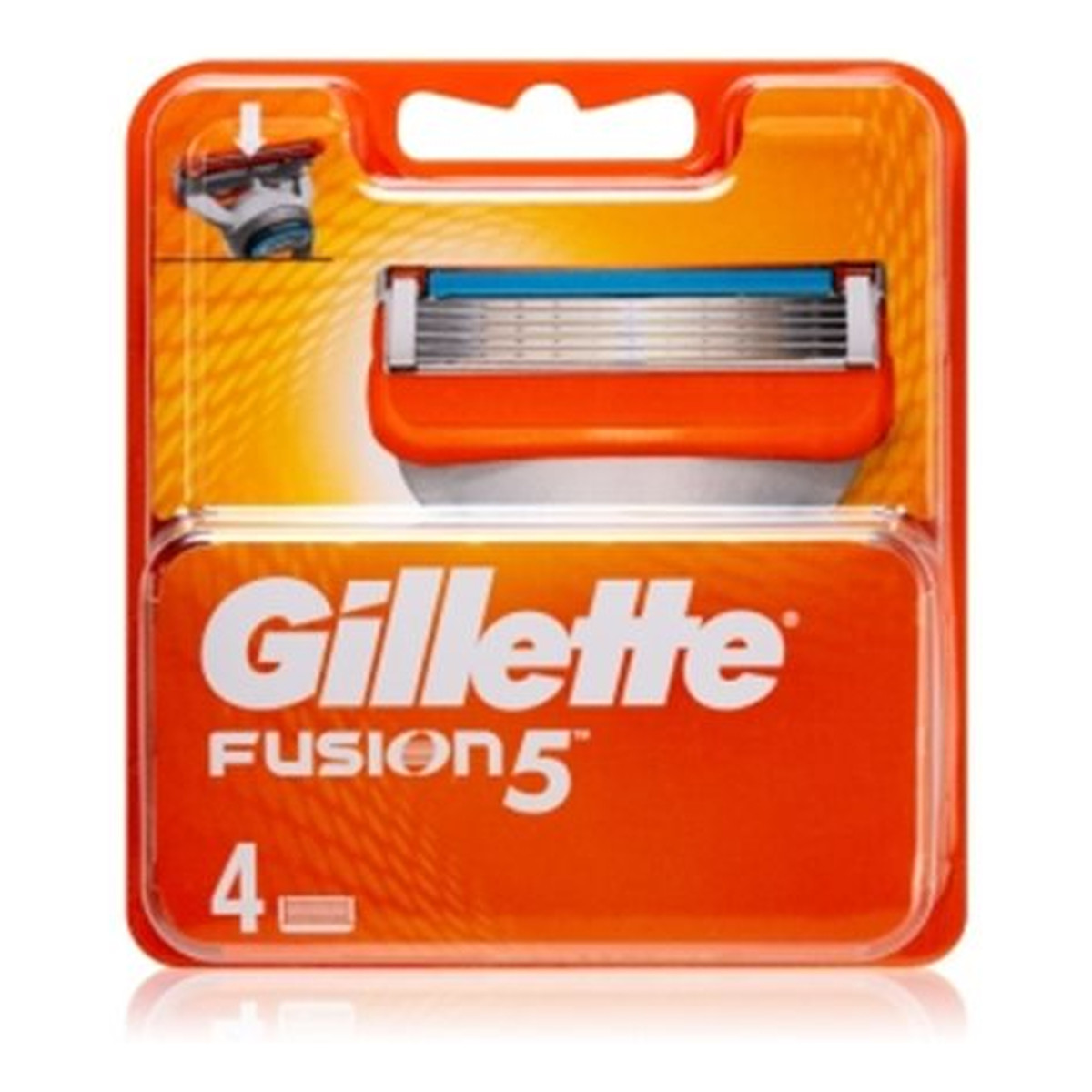 Gillette Fusion5 Wymienne ostrza do maszynki do golenia 4szt