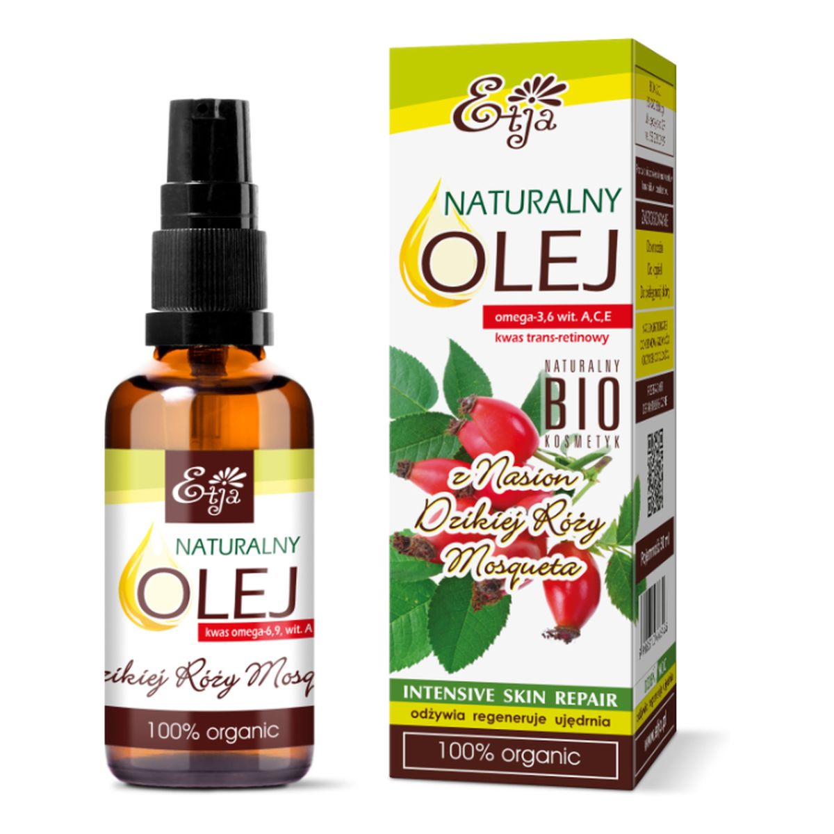 Etja Olej z nasion dzikiej róży BIO 50ml