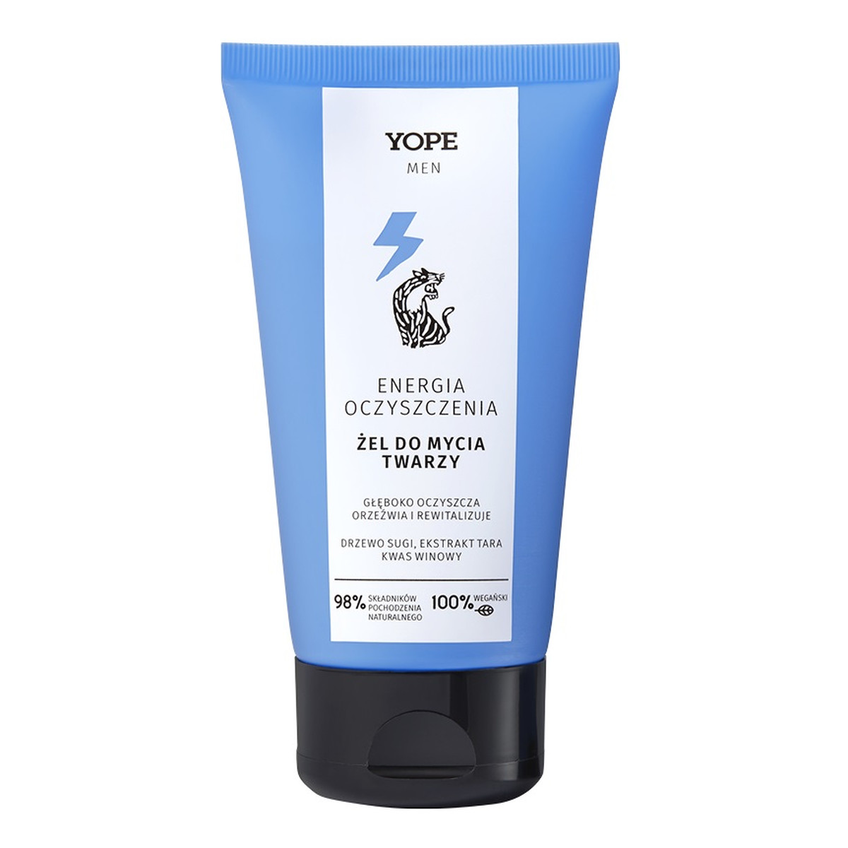 Yope Men Wood Żel do mycia twarzy dla mężczyzn 150ml