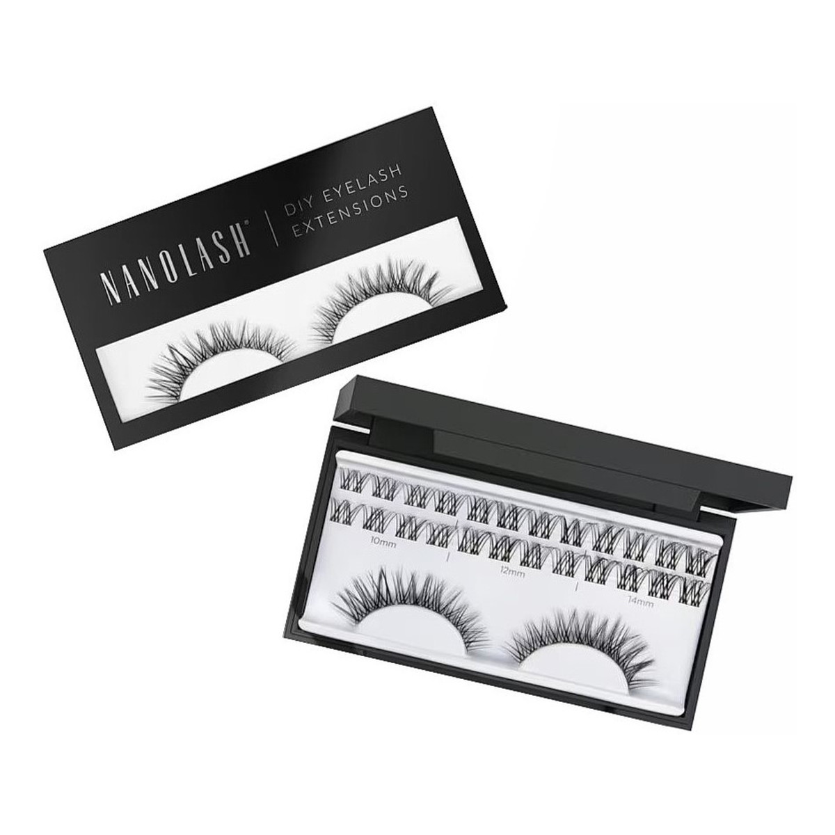 Nanolash Diy eyelash extensions sztuczne rzęsy w kępkach charm 36szt.