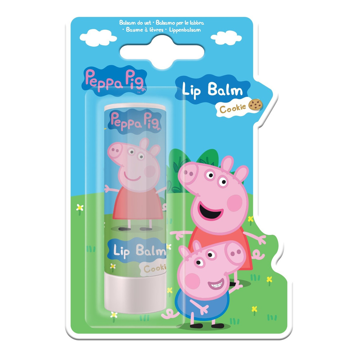 Peppa Pig Balsam do ust Świnka Peppa ciastko 4.4g