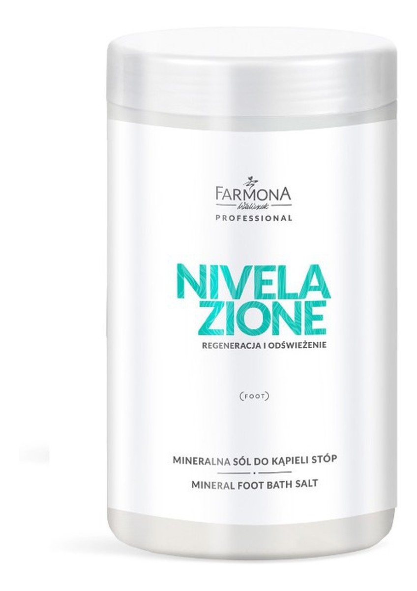 mineralna sól do kąpieli stóp
