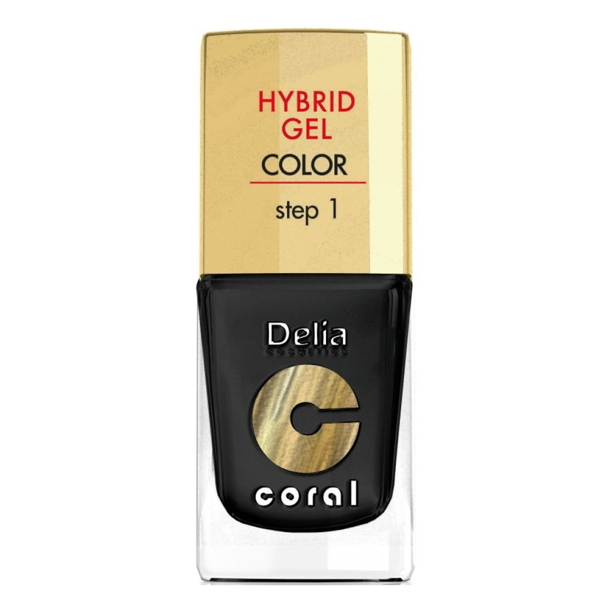 Delia Hybrid Gel Coral Lakier Do Paznokci 11ml