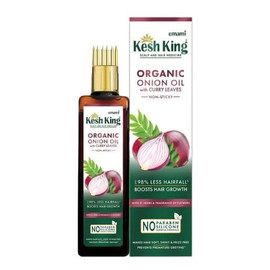 Olejek cebulowy do włosów z liśćmi curry