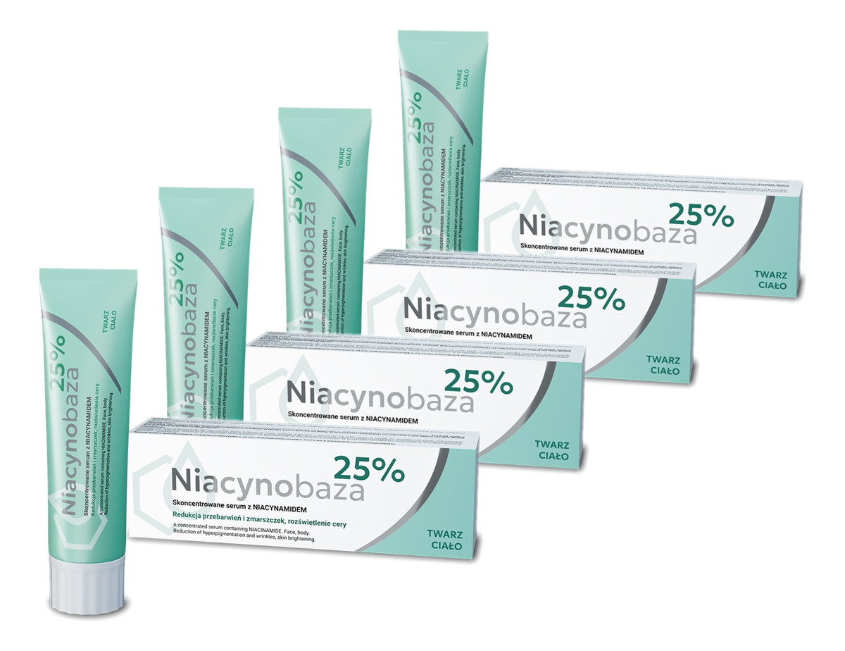 25% Skoncentrowane serum z Niacynamidem 4x30g