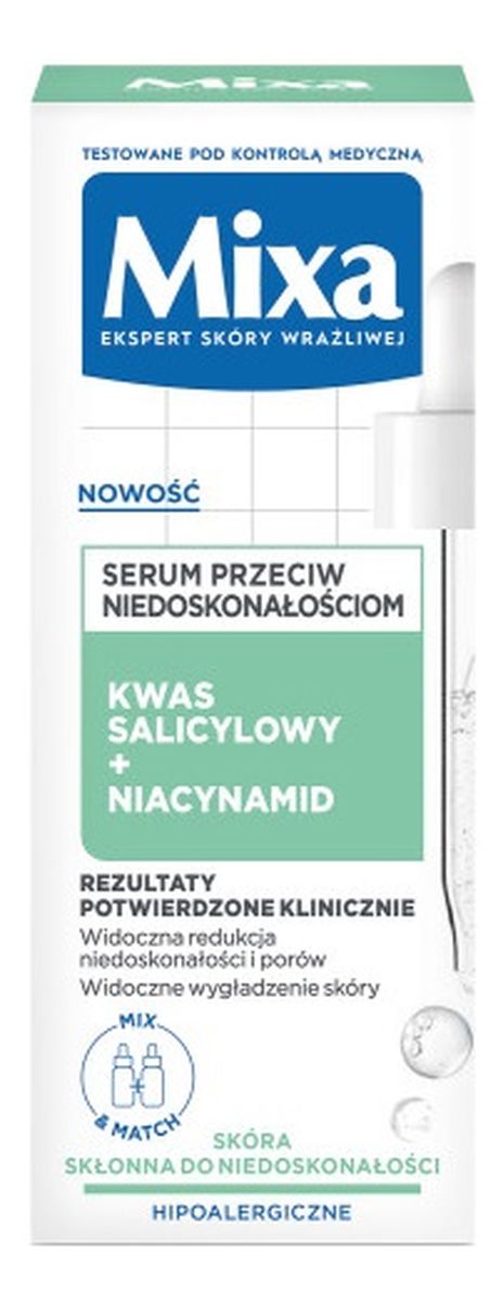 Lab serum przeciw niedoskonałościom kwas salicylowy + niacynamid