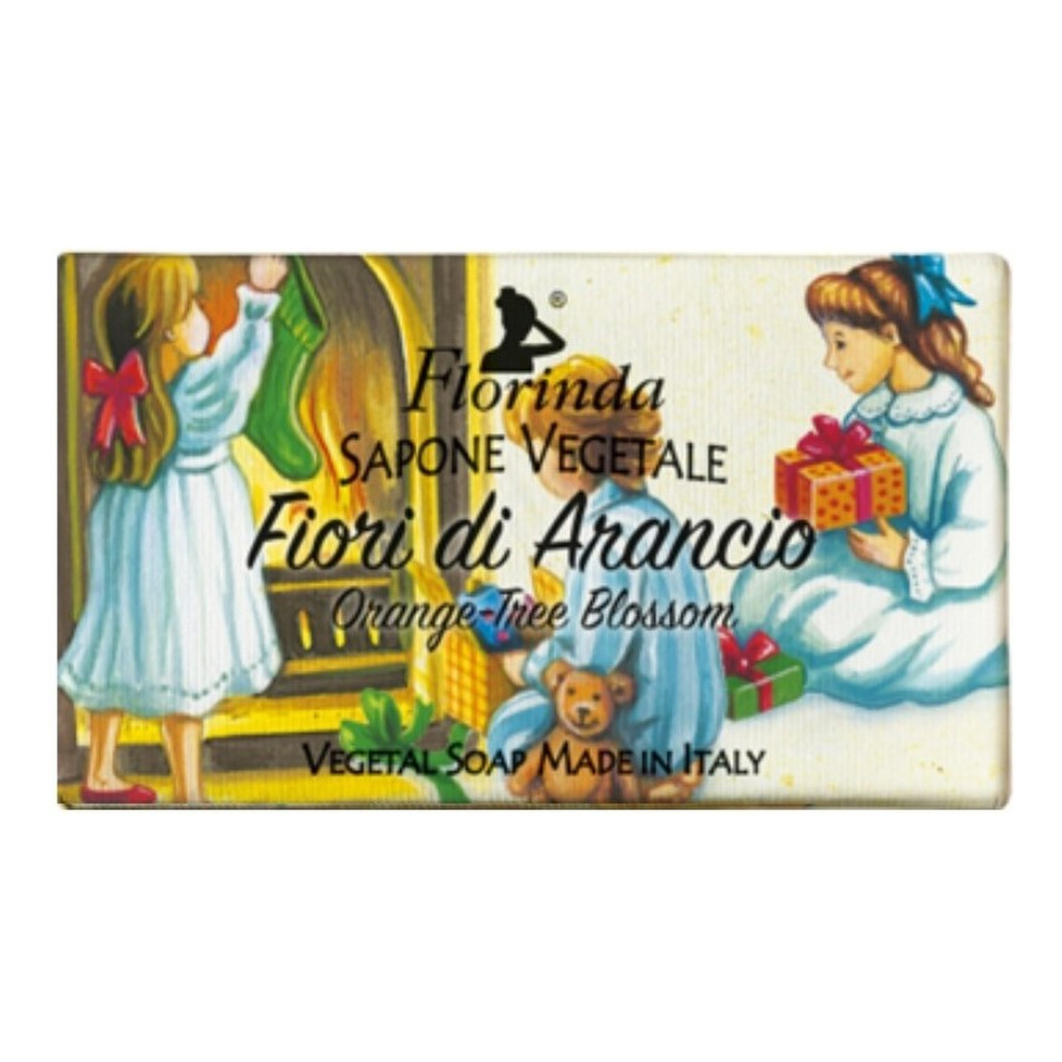 Florinda Xmas Mydło w kostce kwiat pomarańczy 100g