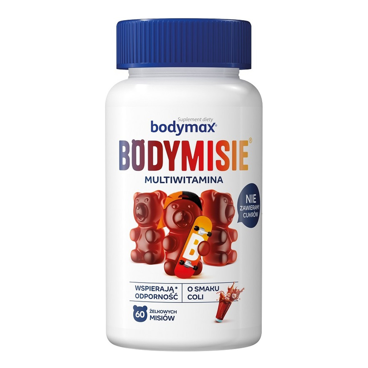 Bodymax Bodymisie Żelki dla dzieci suplement diety cola 60szt.