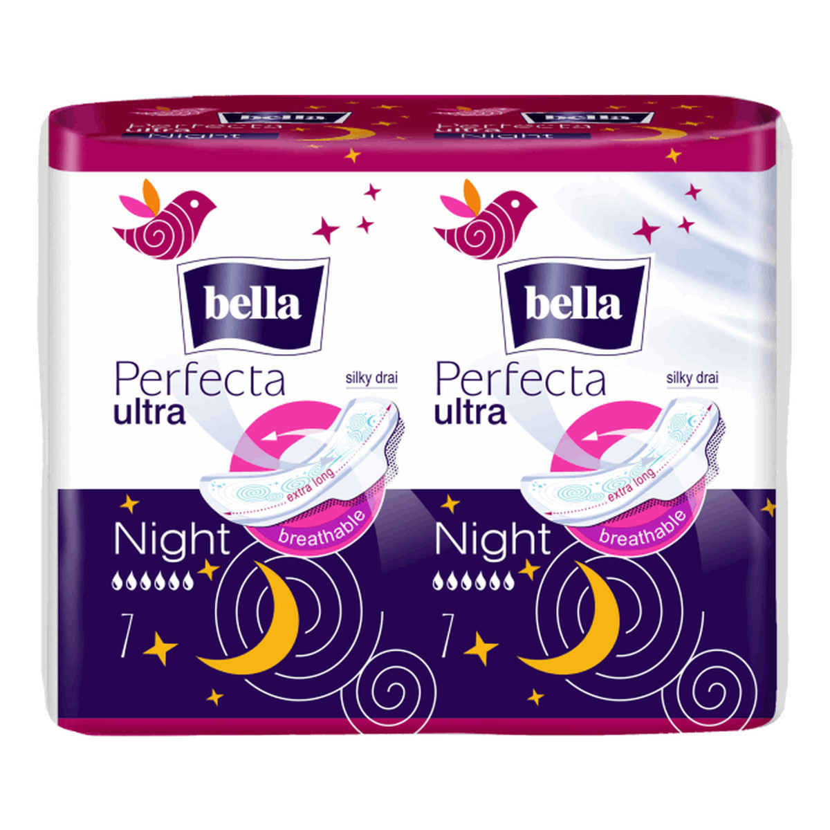 Bella Ultra Night XXL Perfecta Podpaski Higieniczne 7 + 7 Gratis